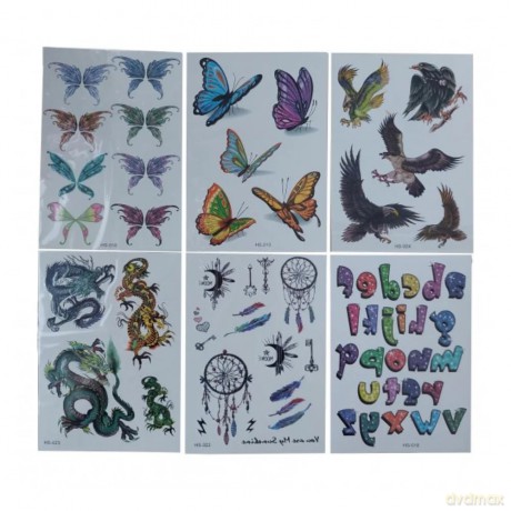 Tatuaże - giga pack Snails