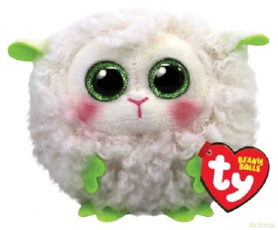 Ty Beanie Balls BAASBY - biała owieczka
