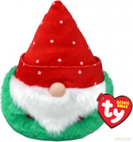 Ty Beanie Balls plüss figura TOPSY - Gnom W Czerwonej Czapce