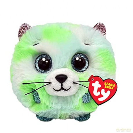 Ty Beanie Balls EVIE - zielony kot