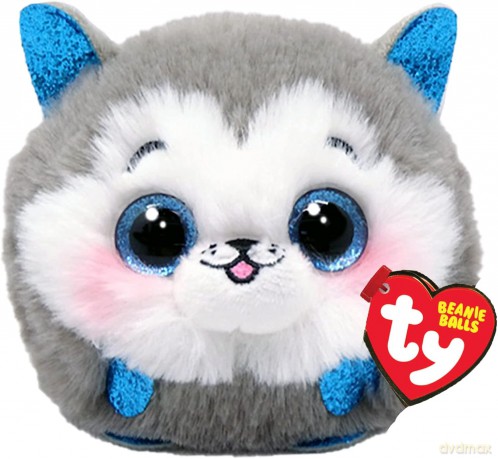 Ty Beanie Balls SLUSH - szary husky