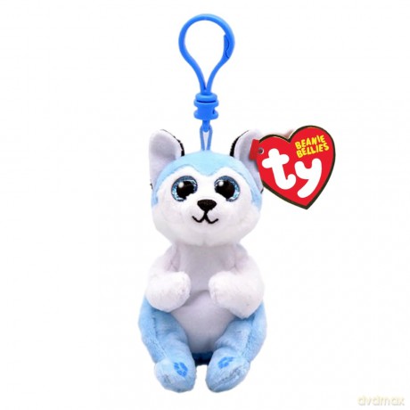 Ty Beanie Bellies THUNDER, 8,5 cm - niebieski husky - Clip