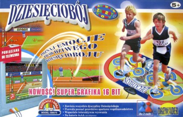 Dziesięciobój - mata sportowa - podłączona pod TV [GRA]