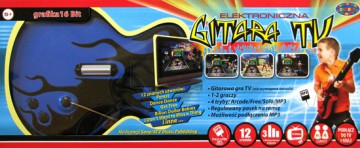 Elektroniczna gitara - podłączona pod TV [GRA]