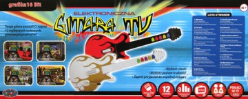 Elektroniczna gitara - podłączona pod TV [GRA]
