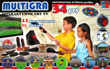 Multigra - 34 interaktywne gry TV [GRA]