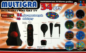 Multigra - 34 interaktywne gry TV [GRA]