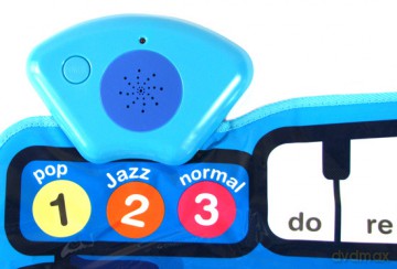 Muzyczny pociąg - mata dla małych dzieci [GRA]