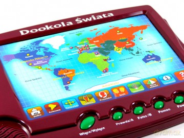Dookoła świata - interaktywny model płaski [GRA]