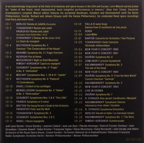Lorin Maazel: Complete Recordings On Dg [39CD]