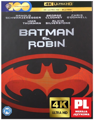 Batman & Robin (Ultimate Collectors) (steelbook) [Blu-Ray 4K]+[Blu-Ray]