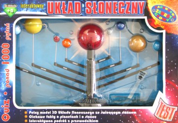 Układ słoneczny - interaktywny model 3D [GRA]