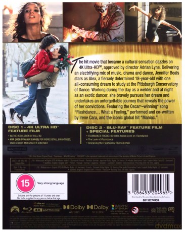 Flashdance [Blu-Ray 4K]+[Blu-Ray]