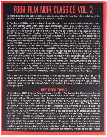 Four Film Noir Classics Vol. 2 (Limited) [Blu-Ray]