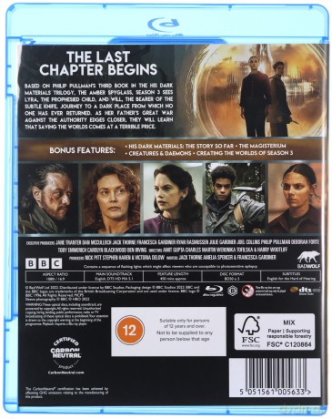His Dark Materials: Season 1-3 [Blu-Ray]