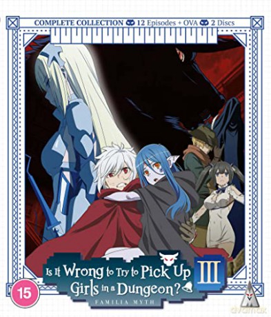 Is It Wrong To Pick Up Girls In A Dungeon Season 3 [Blu-Ray]