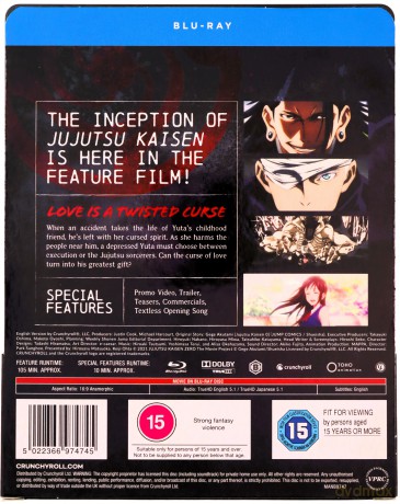 Jujutsu Kaisen 0 (steelbook) [Blu-Ray]