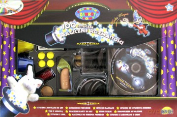 Mały Magik 100 sztuczek + DVD [GRA]