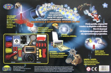 Mały Magik 100 sztuczek + DVD [GRA]