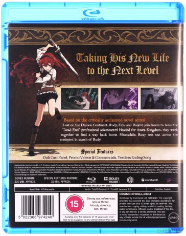 Mushoku Tensei: Jobless Reincarnation - Season 1 Part 2 [Blu-Ray]
