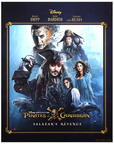 Pirates Of The Caribbean 1-5 (Piraci z Karaibów 1-5) [Blu-Ray 4K]+[Blu-Ray]