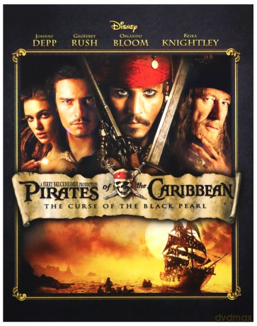 Pirates Of The Caribbean 1-5 (Piraci z Karaibów 1-5) [Blu-Ray 4K]+[Blu-Ray]