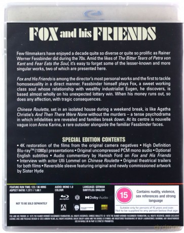Rainer Werner Fassbinder Vol. 2 [Blu-Ray]
