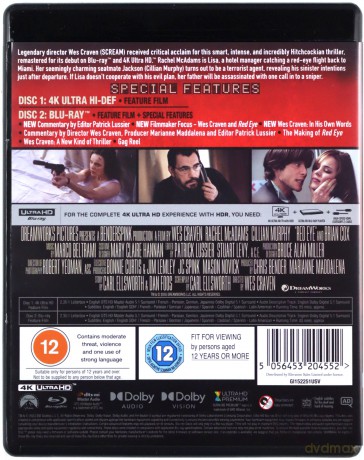 Red Eye [Blu-Ray 4K]+[Blu-Ray]