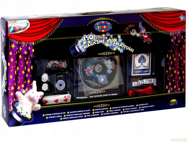 Mały Magik 150 sztuczek + DVD [GRA]