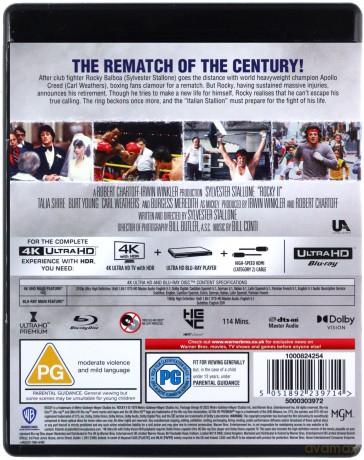 Rocky II [Blu-Ray 4K]+[Blu-Ray]