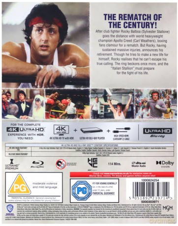 Rocky II [Blu-Ray 4K]+[Blu-Ray]