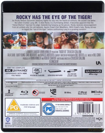 Rocky III [Blu-Ray 4K]+[Blu-Ray]