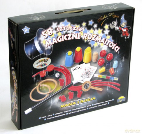 Mały Magik 58 sztuczek + DVD [GRA]