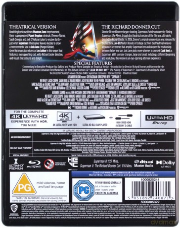 Superman II [Blu-Ray 4K]+[Blu-Ray]