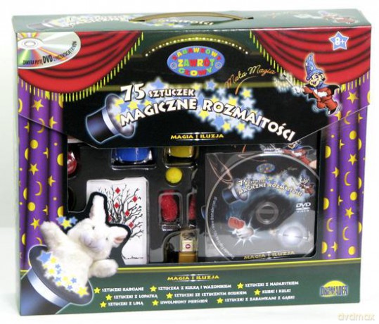 Mały Magik 75 sztuczek + DVD [GRA]