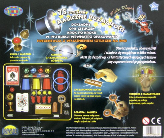 Mały Magik 75 sztuczek + DVD [GRA]