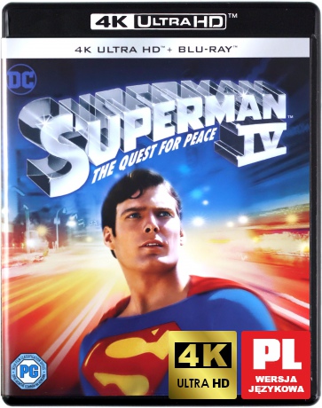 Superman IV. The Quest for Peace [Blu-Ray 4K]+[Blu-Ray]