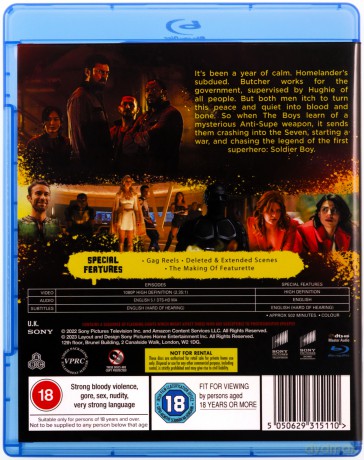 The Boys Season 3 [Blu-Ray]