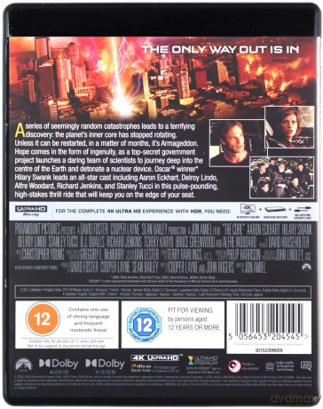 The Core (Jądro Ziemi) [Blu-Ray 4K]+[Blu-Ray]