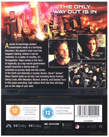 The Core (Jądro Ziemi) [Blu-Ray 4K]+[Blu-Ray]