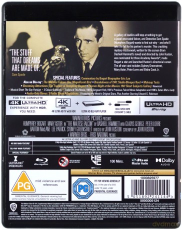 The Maltese Falcon (Sokół maltański) [Blu-Ray 4K]+[Blu-Ray]