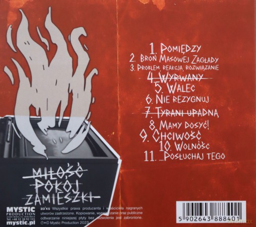 Włochaty: Miłość, Pokój, Zamieszki [CD]