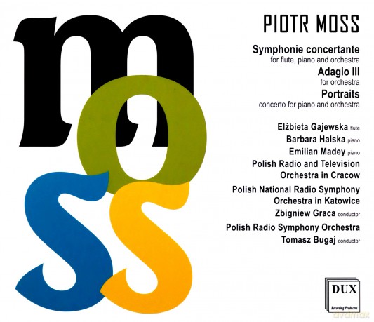 Elzbieta Gajewska (Flöte) Moss Symphonie concertante/Adagio III/Portraits [CD]