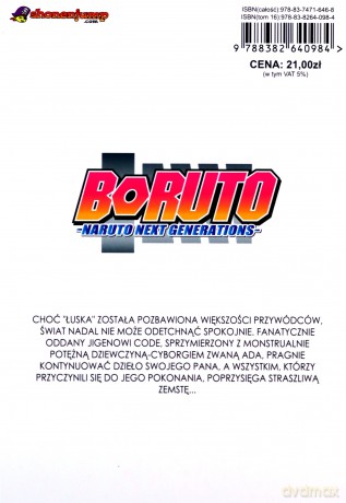 Boruto (Tom 16) - Ukyo Kodachi [KOMIKS]