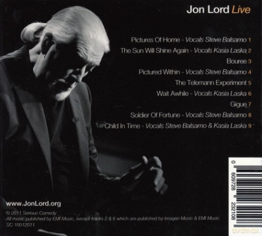 Jon Lord: Live [CD]