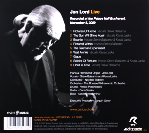 Jon Lord: Live [CD]
