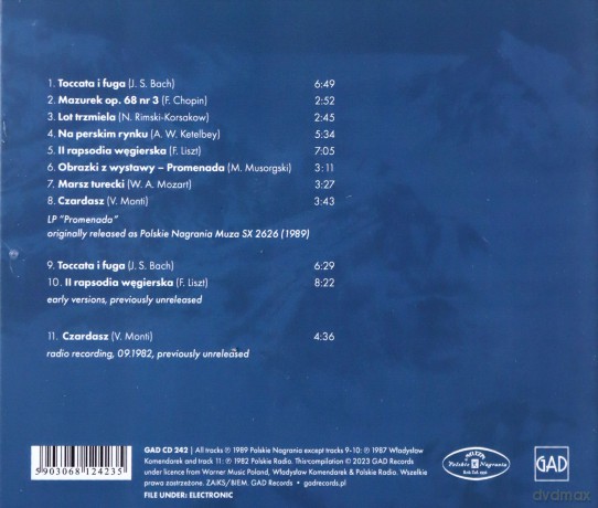 Władysław Komendarek: Promenada [CD]