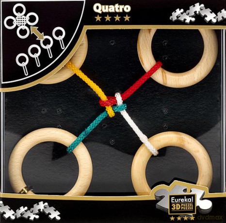 Łamigłówka kolorowa Puzzle Quatro - poziom 4/4 [GRA]