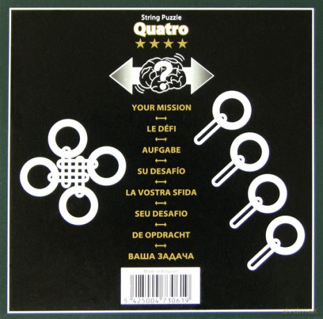 Łamigłówka kolorowa Puzzle Quatro - poziom 4/4 [GRA]