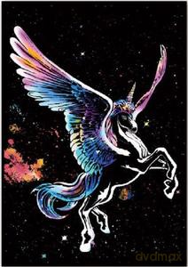 Magiczna Zdrapka Pegas (45 x 29 cm)